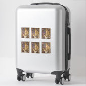 Job (1896) by Alphonseミュシャ シール (スーツケース)