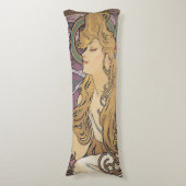 Job (1896) by Alphonseミュシャ ボディピロー (正面縦)