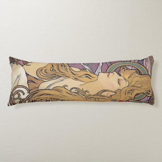 Job (1896) by Alphonseミュシャ ボディピロー (正面)