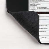 Job Application Funny Y Halloween Costume Trick Or マウスパッド (コーナー)