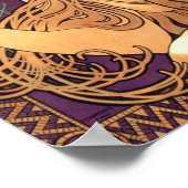 Job by Alfonsミュシャ-アールヌーボー ポスター (角)