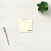 Job Time Log Notepad – Work Hours Tracker ポストイット (オフィス)