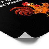 Jobsite Safety Tip, Don't Put Your Fingers, Joke,  ポスター (角)