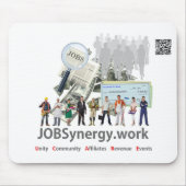 JOBSynergy – マウスパッド (正面)