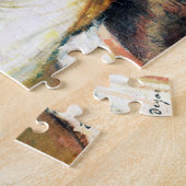 Jockey and Horse, Edgar Degas ジグソーパズル (側面)