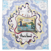 Jockey Underwear Shoot | Literal Wordplay シャワーカーテン (正面)