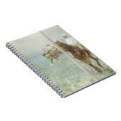 Jockeys Before the Race by Edgar Degas ノートブック (右側)