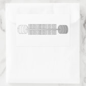 Jocko Willinkによる極限の所有権 長方形シール (バッグ)