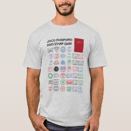 JoCo Passporto 2023スタンプガイドTシャツ Tシャツ