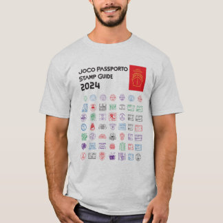JoCo Passporto 2024スタンプガイドTシャツ Tシャツ