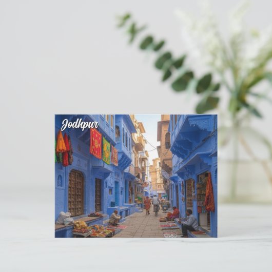 Jodhpur India ポストカード (スタンド正面)