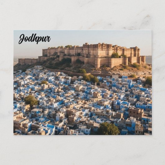 Jodhpur India ポストカード (正面)