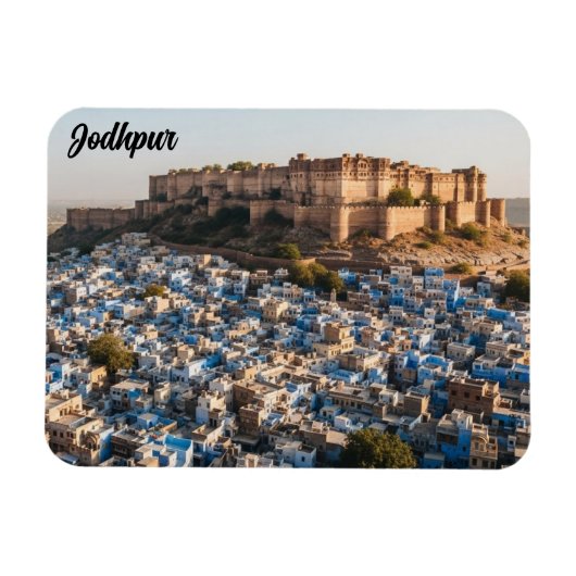 Jodhpur India マグネット (横)