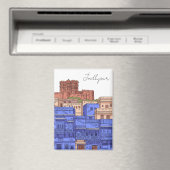 Jodhpur India Illustration マグネット (インサイチュ (食洗機))