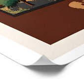 Jodhpur See India Vintage Travel Poster ポスター (角)