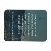 Jodi Livonの主張 – あなたの言葉を変える マグネット (横)