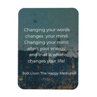 Jodi Livonの主張 – あなたの言葉を変える マグネット