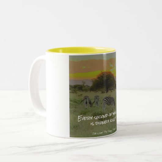 Jodi Livonの主張 – 神に誓った ツートーンマグカップ (正面左)