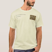 Jodocus Hondius著1595年のヴィンテージの世界地図 Tシャツ (正面)
