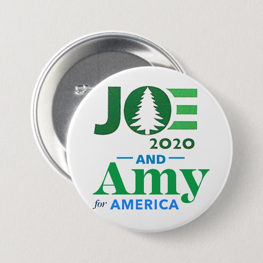 JoeとAmy 2020 缶バッジ (正面&裏面)