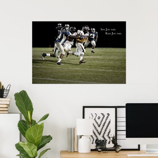 Joeを参照走 ポスター (ホームオフィス)