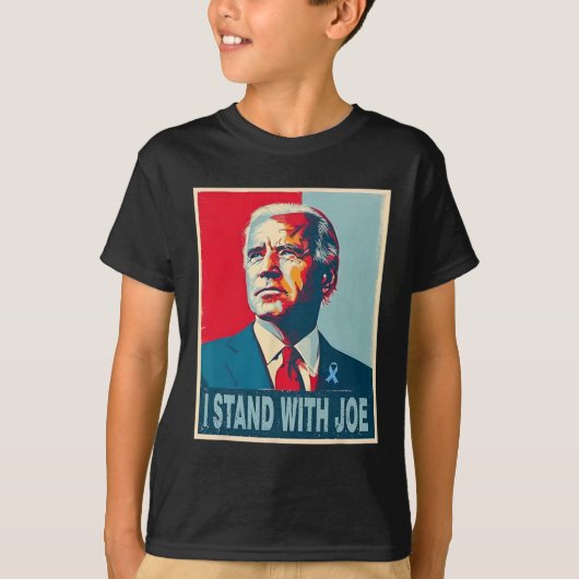 Joeサポートリボンキャンペーンに関する声明 Tシャツ (正面)