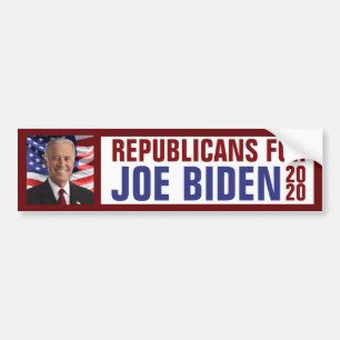 Joeバイデン氏の共和党Photo 2020 バンパーステッカー