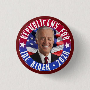 Joeバイデン氏の共和党Photo 2020 缶バッジ