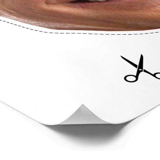 JOEバイデン氏ハロウィンマスク ポスター (角)