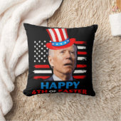 Joeバイデン氏ファン7月の4thイースターコンの幸せ4th クッション (ブランケット)
