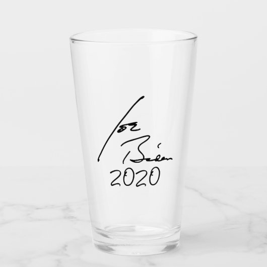 JOEバイデン氏2020サイン タンブラーグラス (正面)