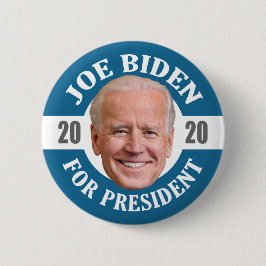 Joeバイデン氏2020 for President Photo Floating Head 缶バッジ