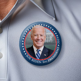 Joeバイデン氏2024 for President Photo White House 缶バッジ