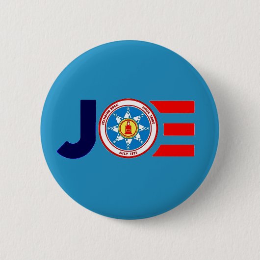 Joe 2020のスタンディングロックスー 缶バッジ (正面)