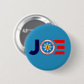 Joe 2020のスタンディングロックスー 缶バッジ (正面&裏面)