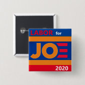 Joe 2020の作業 缶バッジ (正面&裏面)