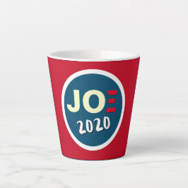 JOE 2020バイデン氏赤白青 カフェラテマグ