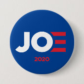 Joe 2020ボタン 缶バッジ (正面)