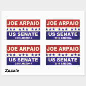 Joe Arpaio米国上院2018アリゾナ 長方形シール (シート)