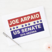 Joe Arpaio米国上院2018アリゾナ 長方形シール (封筒)