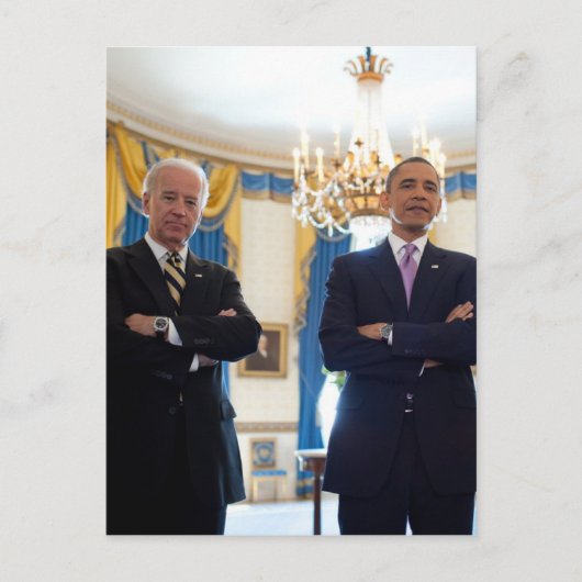 Joe! Biden & Barack Obama ポストカード (正面)