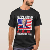 Joe Biden Confused Tee Funny Trendy Merry Happy 4T Tシャツ (正面)