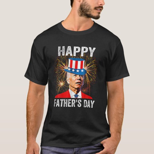 Joe Biden Funny 4Th Of July Happy Father's Day Tシャツ (正面)