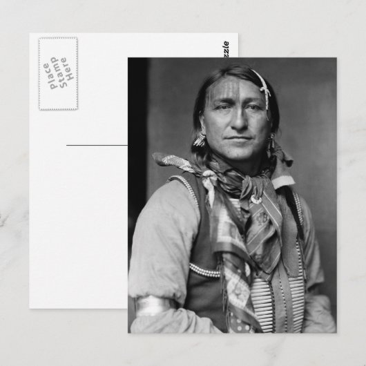 Joe Blackキツネ, 1900 ポストカード (正面/裏面)