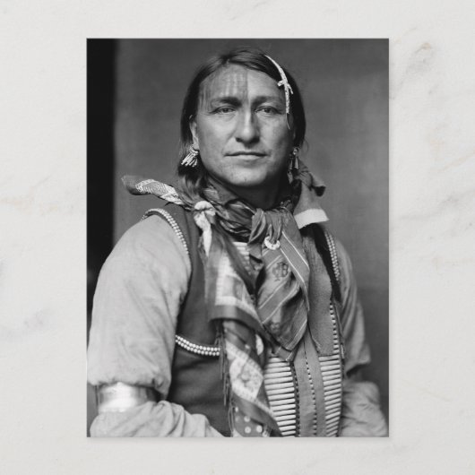 Joe Blackキツネ, 1900 ポストカード (正面)