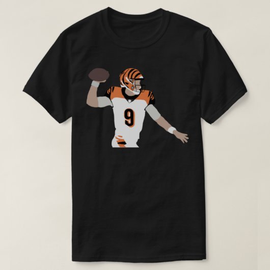 Joe Burrow 9ベンガルTシャツ Tシャツ (デザイン正面)