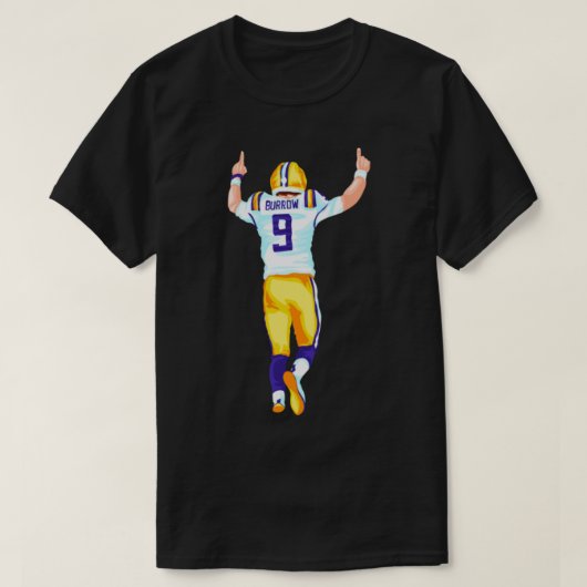 Joe Burrow No 9ベンガルTシャツ Tシャツ (デザイン正面)
