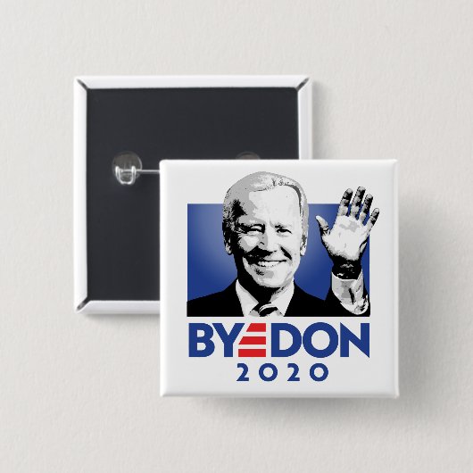 JOE BYE DON 2020 缶バッジ (正面&裏面)