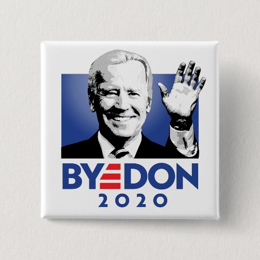 JOE BYE DON 2020 缶バッジ (正面)