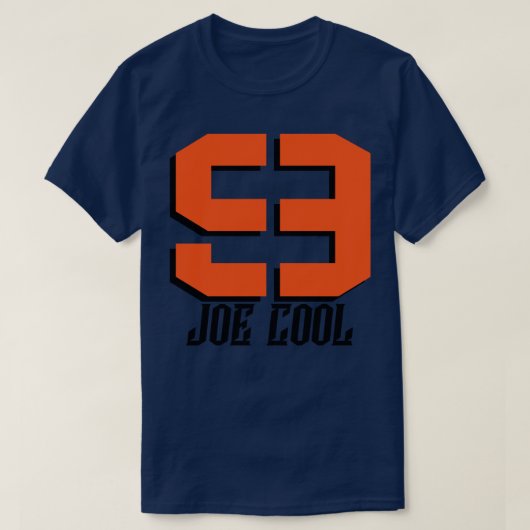 Joe Cool Joe Classic Joe Burrow 9 WHO DEY Tシャツ (デザイン正面)